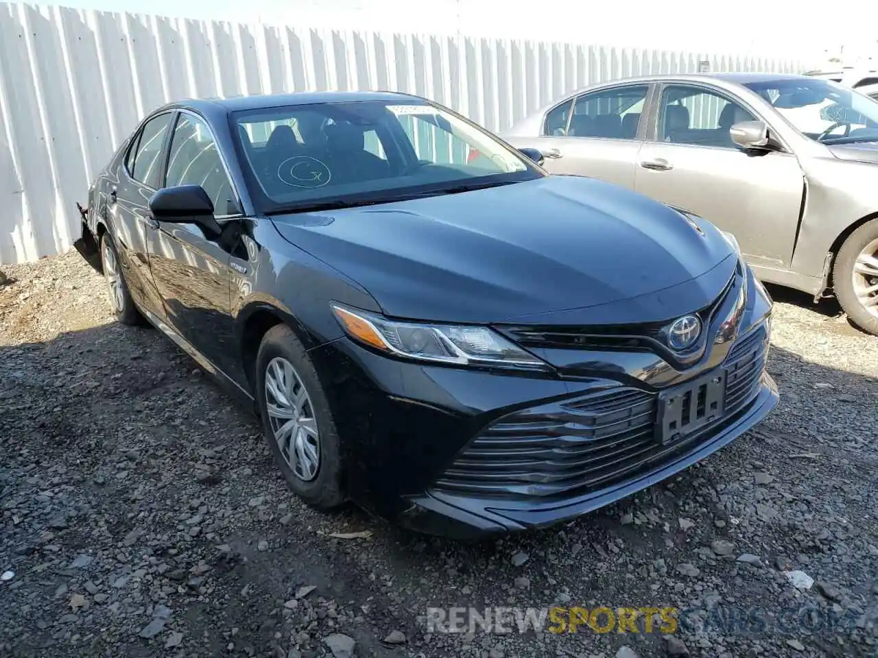 1 Photograph of a damaged car 4T1C31AK2LU532708 TOYOTA CAMRY 2020