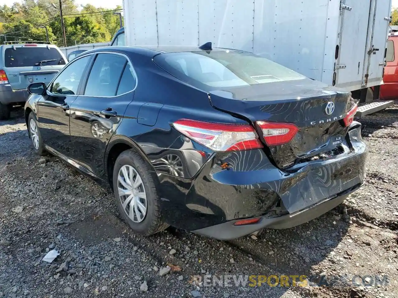 3 Photograph of a damaged car 4T1C31AK2LU532708 TOYOTA CAMRY 2020