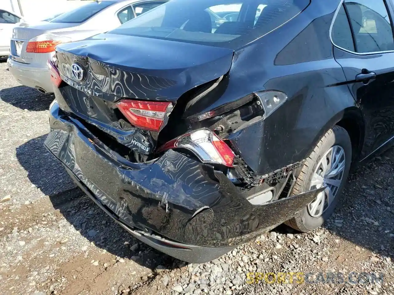 9 Photograph of a damaged car 4T1C31AK2LU532708 TOYOTA CAMRY 2020