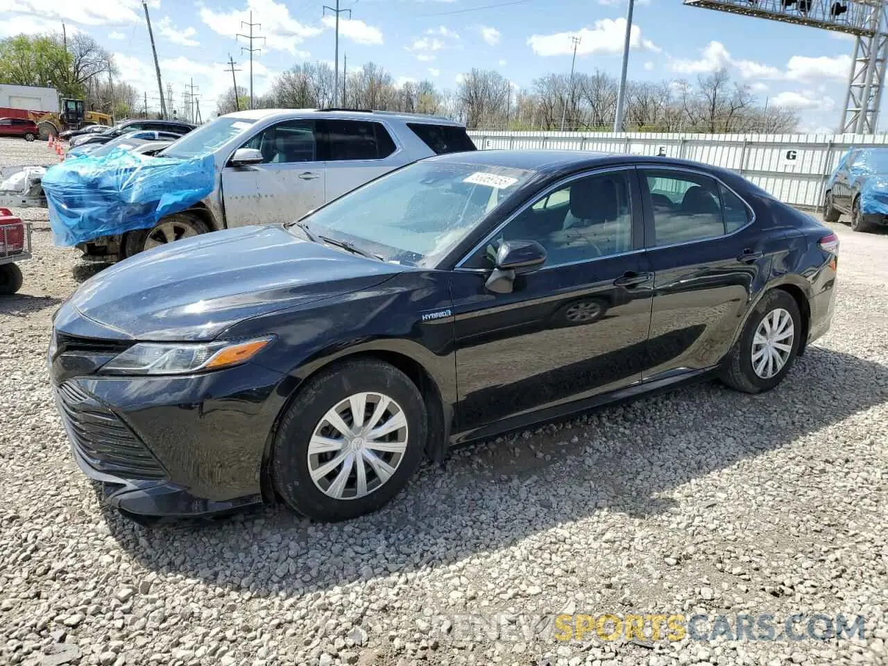 1 Photograph of a damaged car 4T1C31AK3LU526562 TOYOTA CAMRY 2020