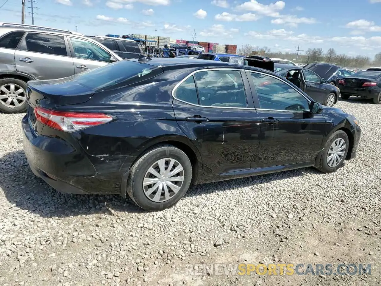 3 Photograph of a damaged car 4T1C31AK3LU526562 TOYOTA CAMRY 2020