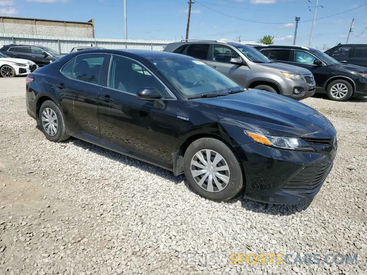 4 Photograph of a damaged car 4T1C31AK3LU526562 TOYOTA CAMRY 2020