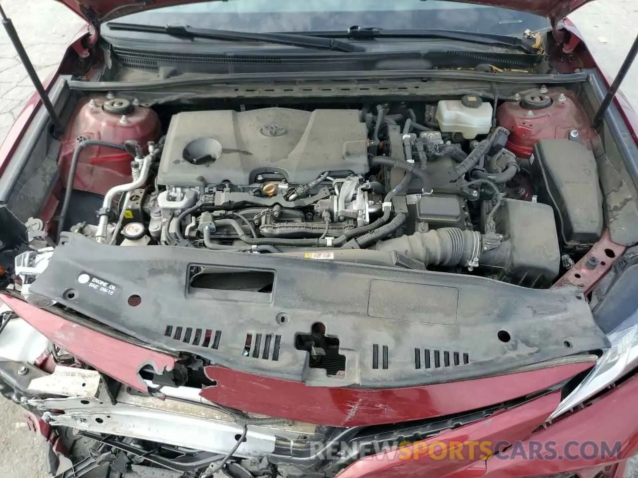 12 Photograph of a damaged car 4T1C31AK3LU529400 TOYOTA CAMRY 2020