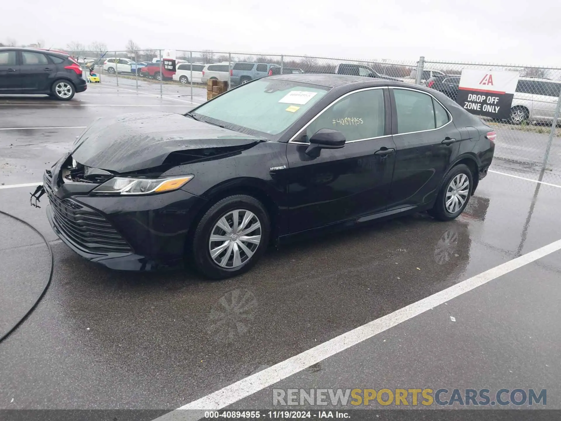 2 Photograph of a damaged car 4T1C31AK3LU530997 TOYOTA CAMRY 2020