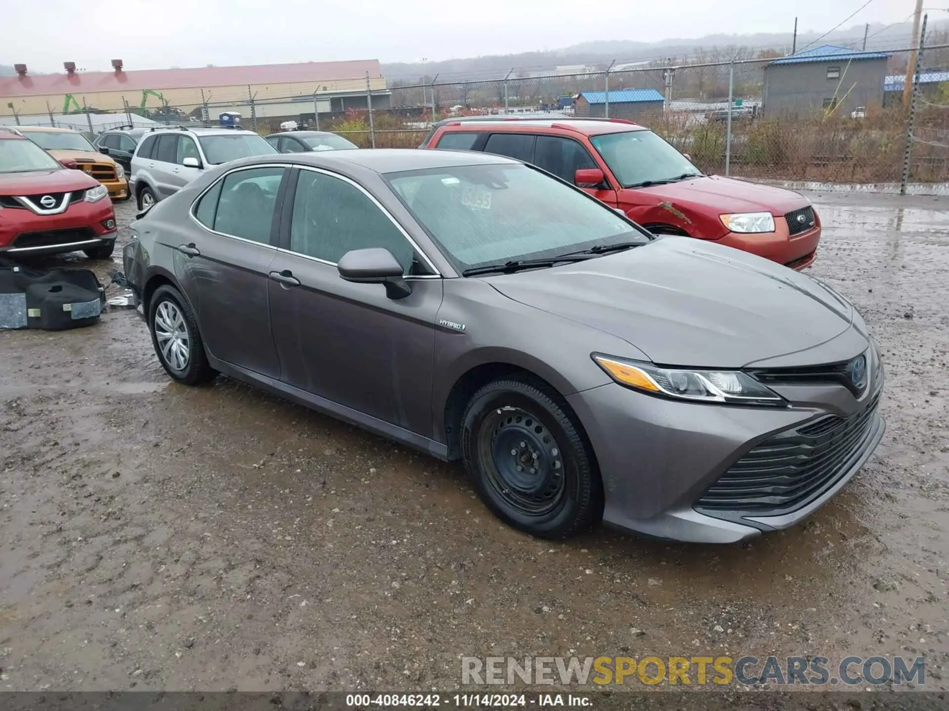 1 Photograph of a damaged car 4T1C31AK3LU534502 TOYOTA CAMRY 2020