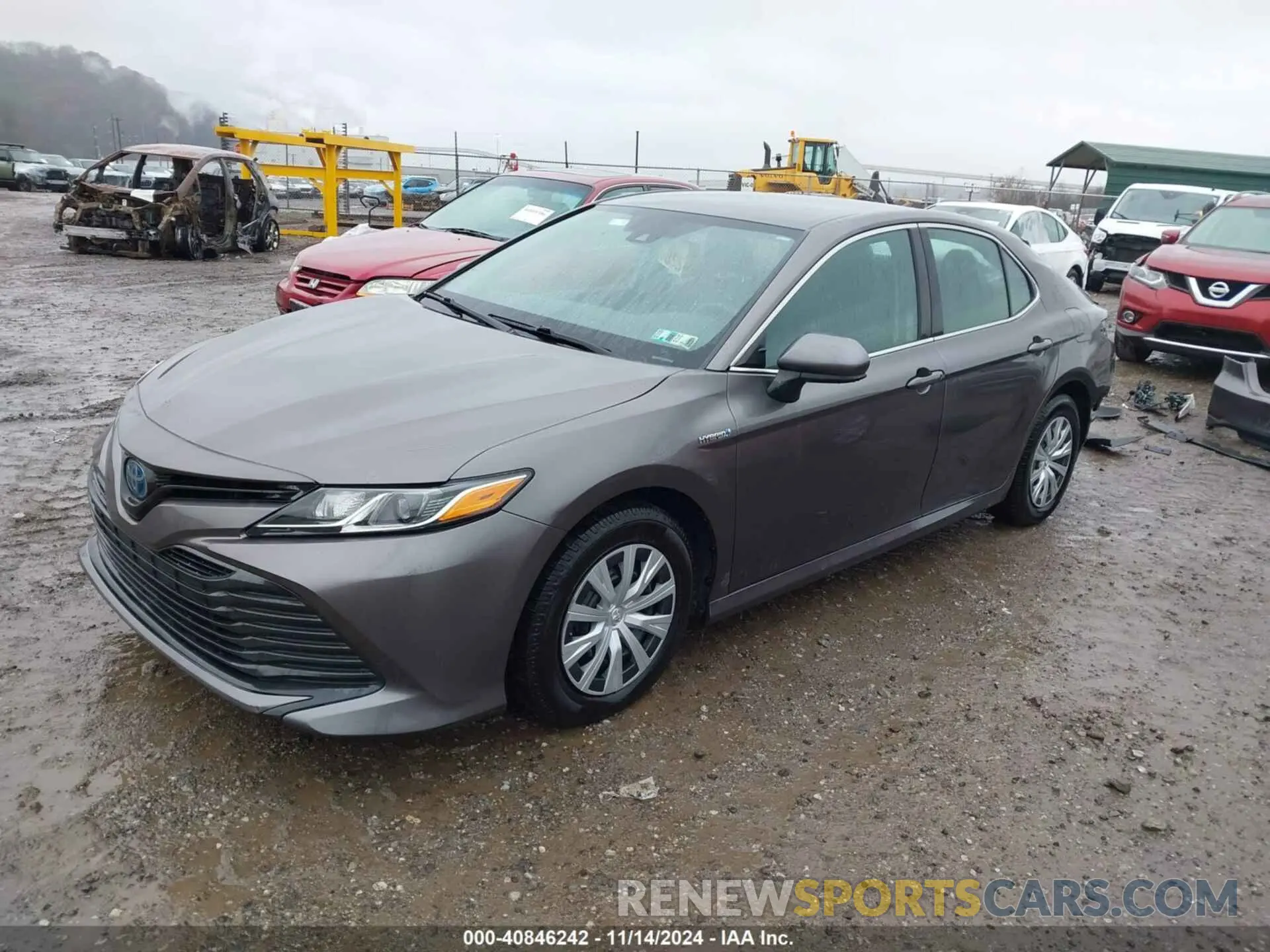 2 Photograph of a damaged car 4T1C31AK3LU534502 TOYOTA CAMRY 2020