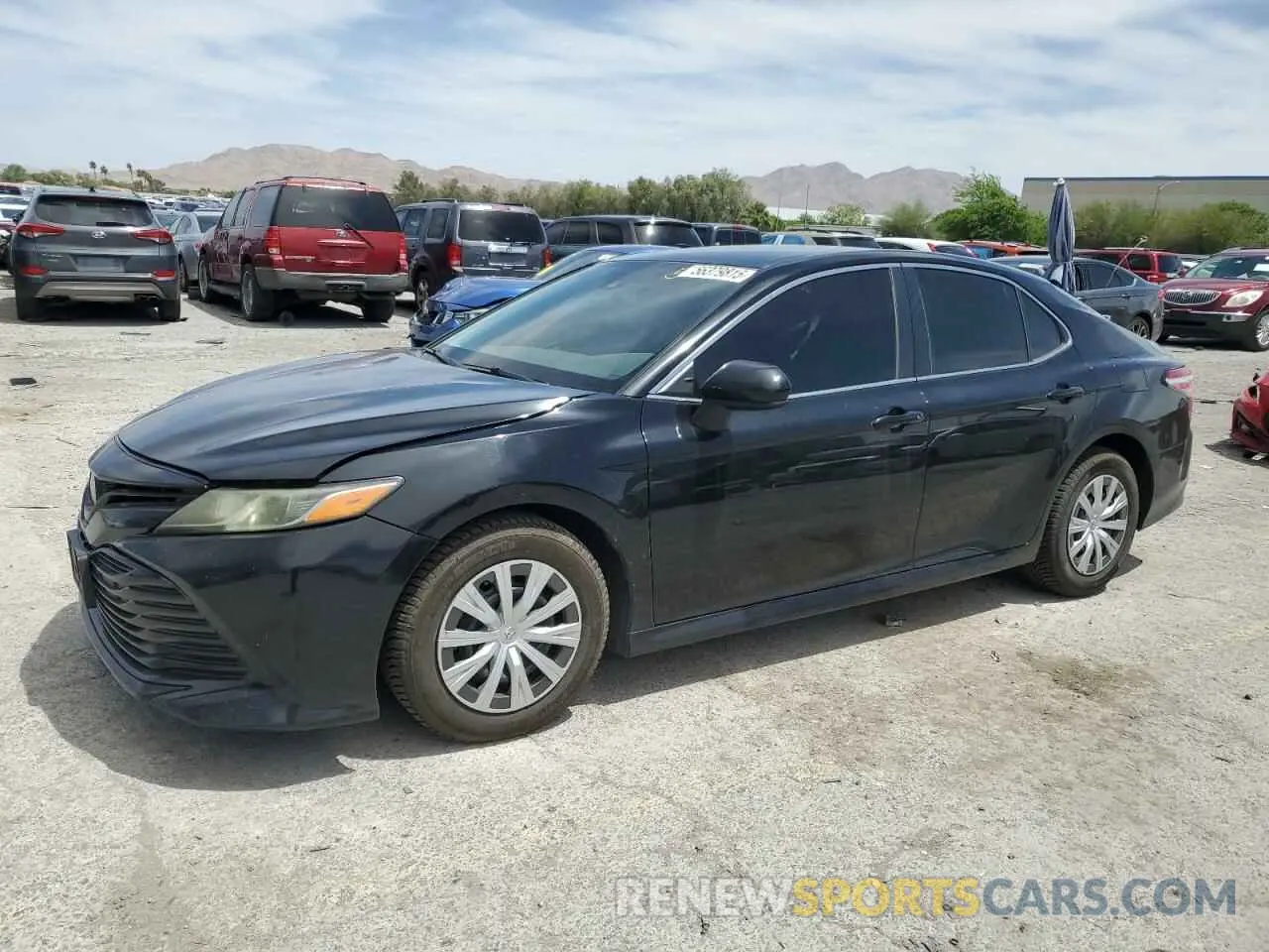 1 Photograph of a damaged car 4T1C31AK4LU520012 TOYOTA CAMRY 2020