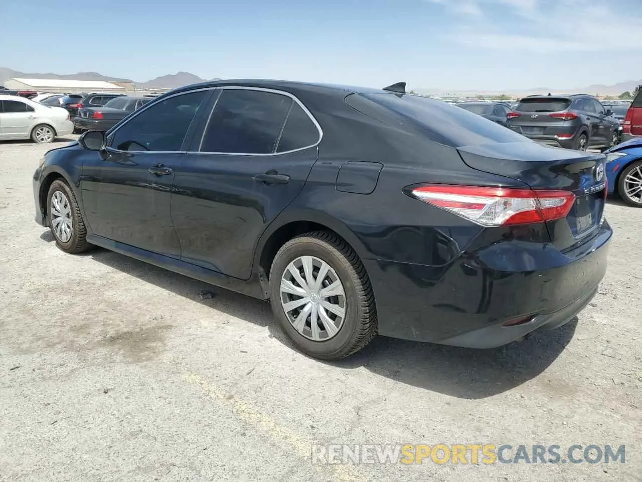 2 Photograph of a damaged car 4T1C31AK4LU520012 TOYOTA CAMRY 2020