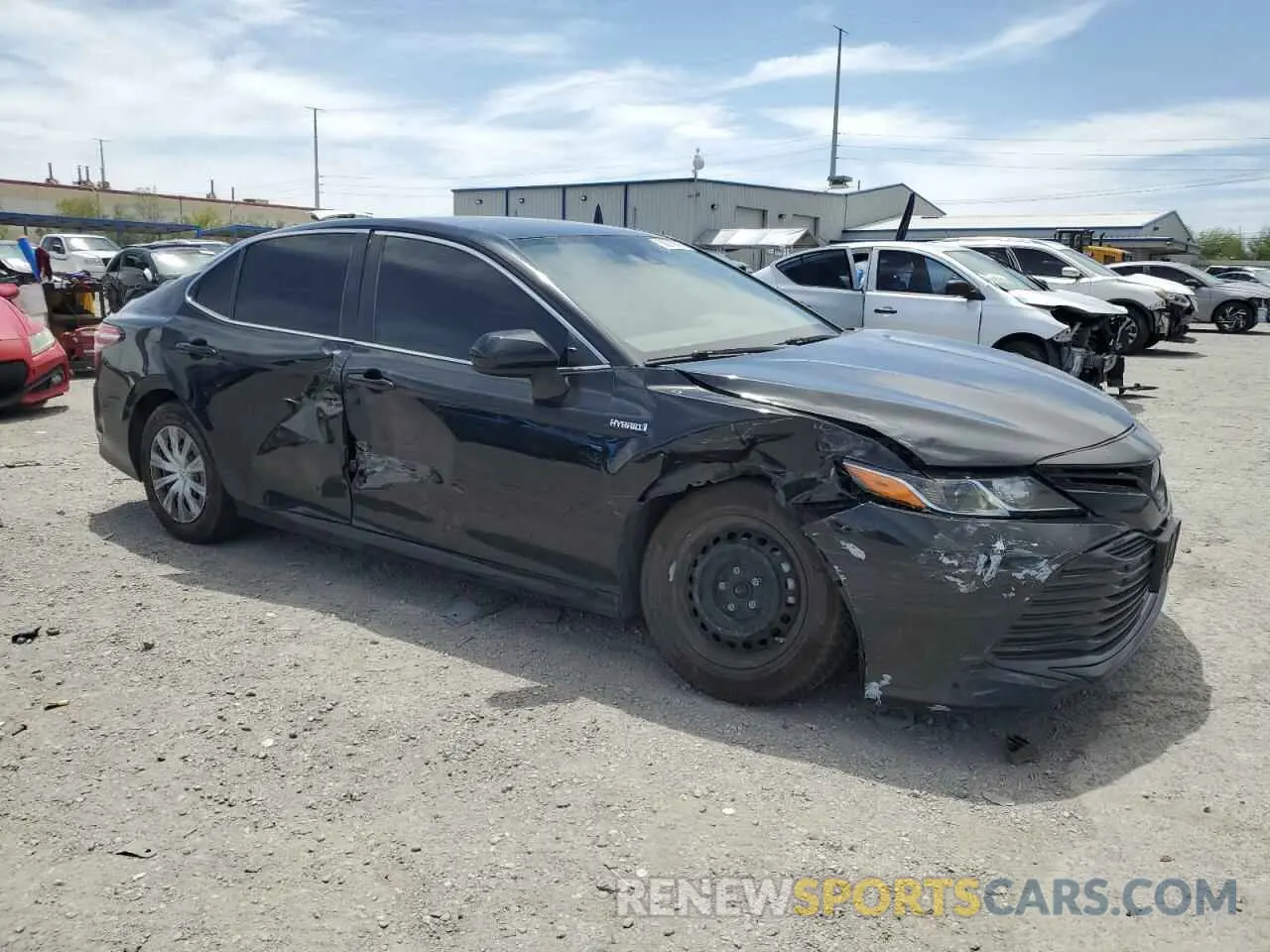 4 Photograph of a damaged car 4T1C31AK4LU520012 TOYOTA CAMRY 2020