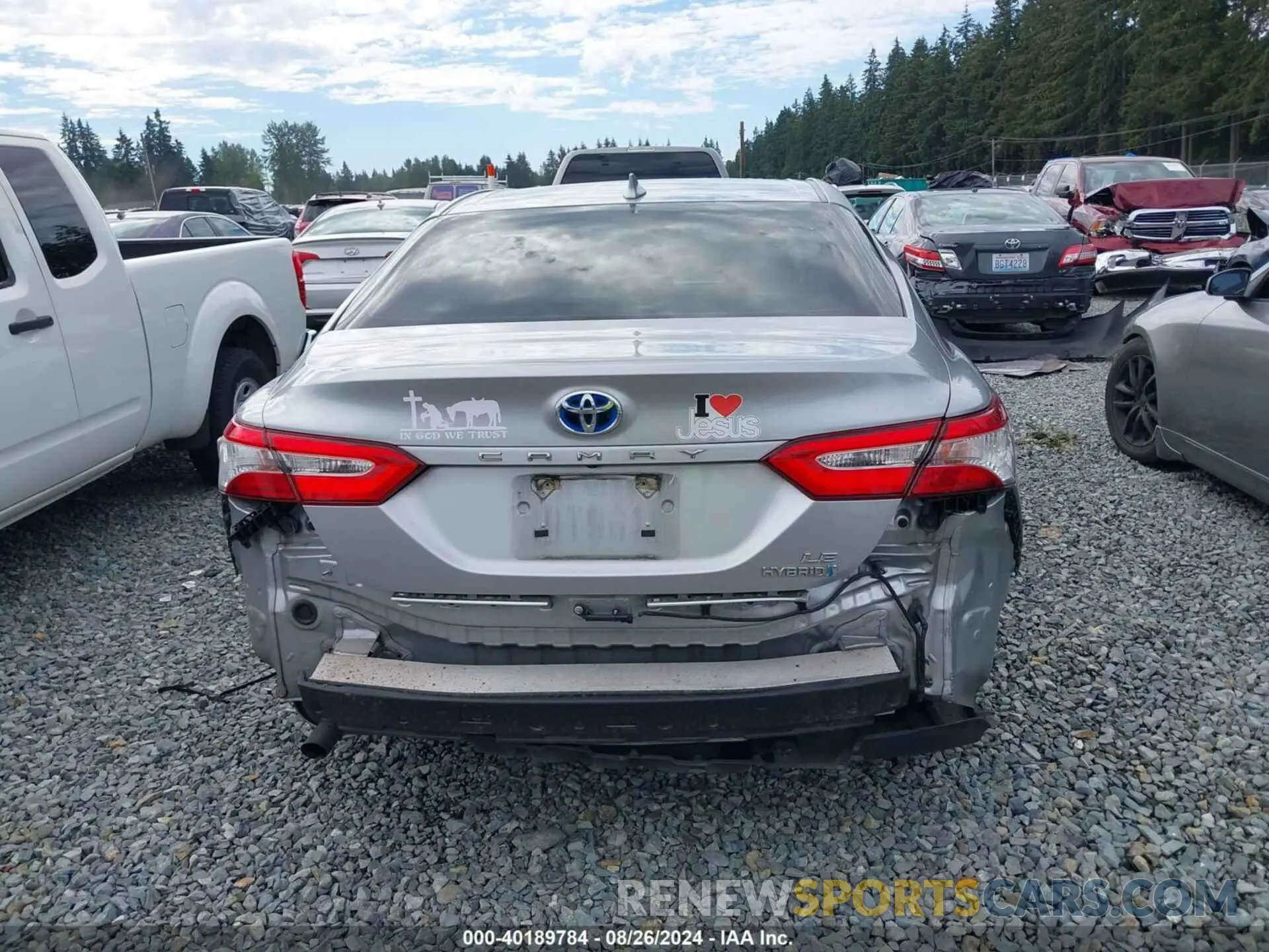17 Photograph of a damaged car 4T1C31AK4LU524058 TOYOTA CAMRY 2020