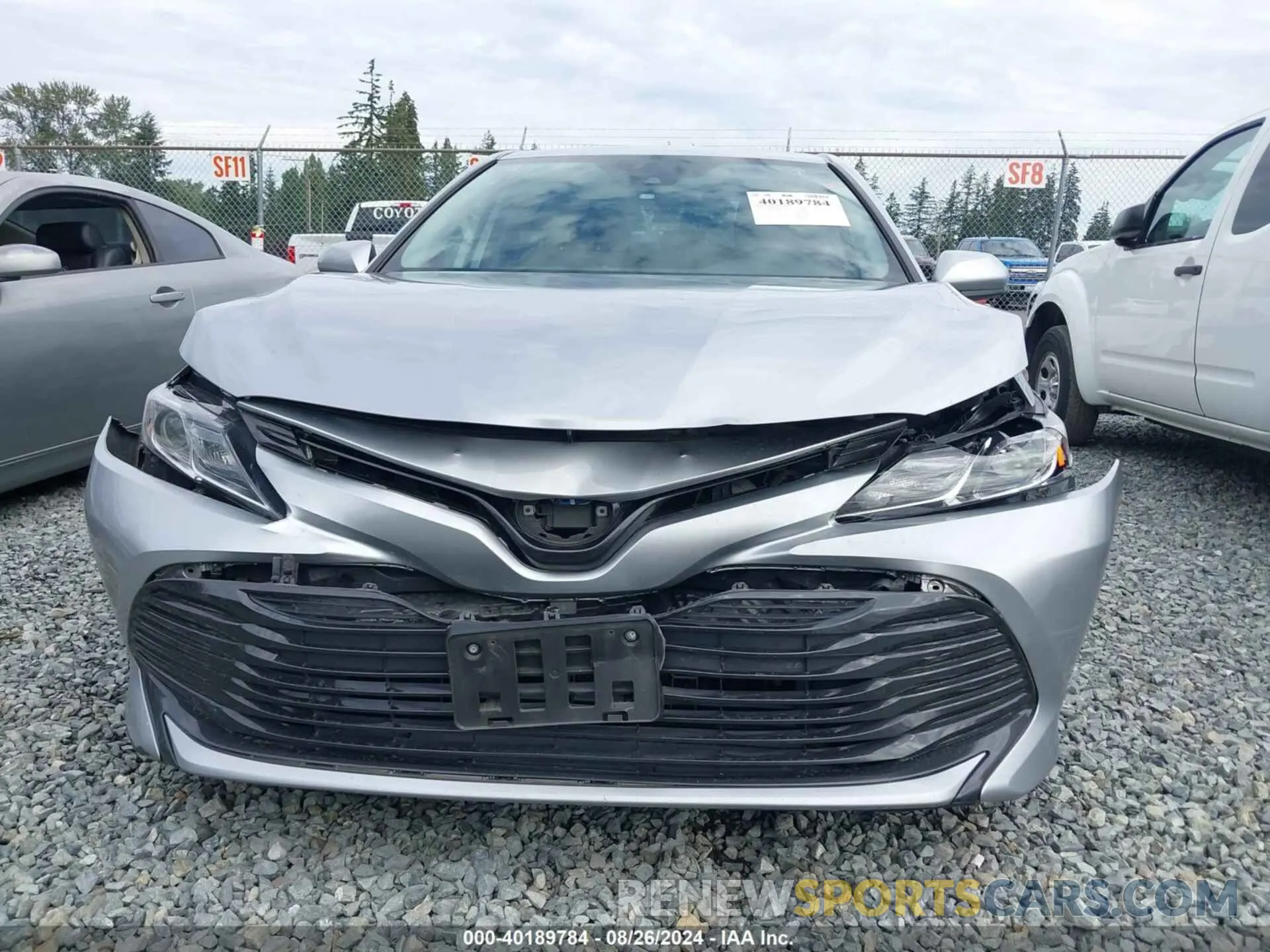 6 Photograph of a damaged car 4T1C31AK4LU524058 TOYOTA CAMRY 2020