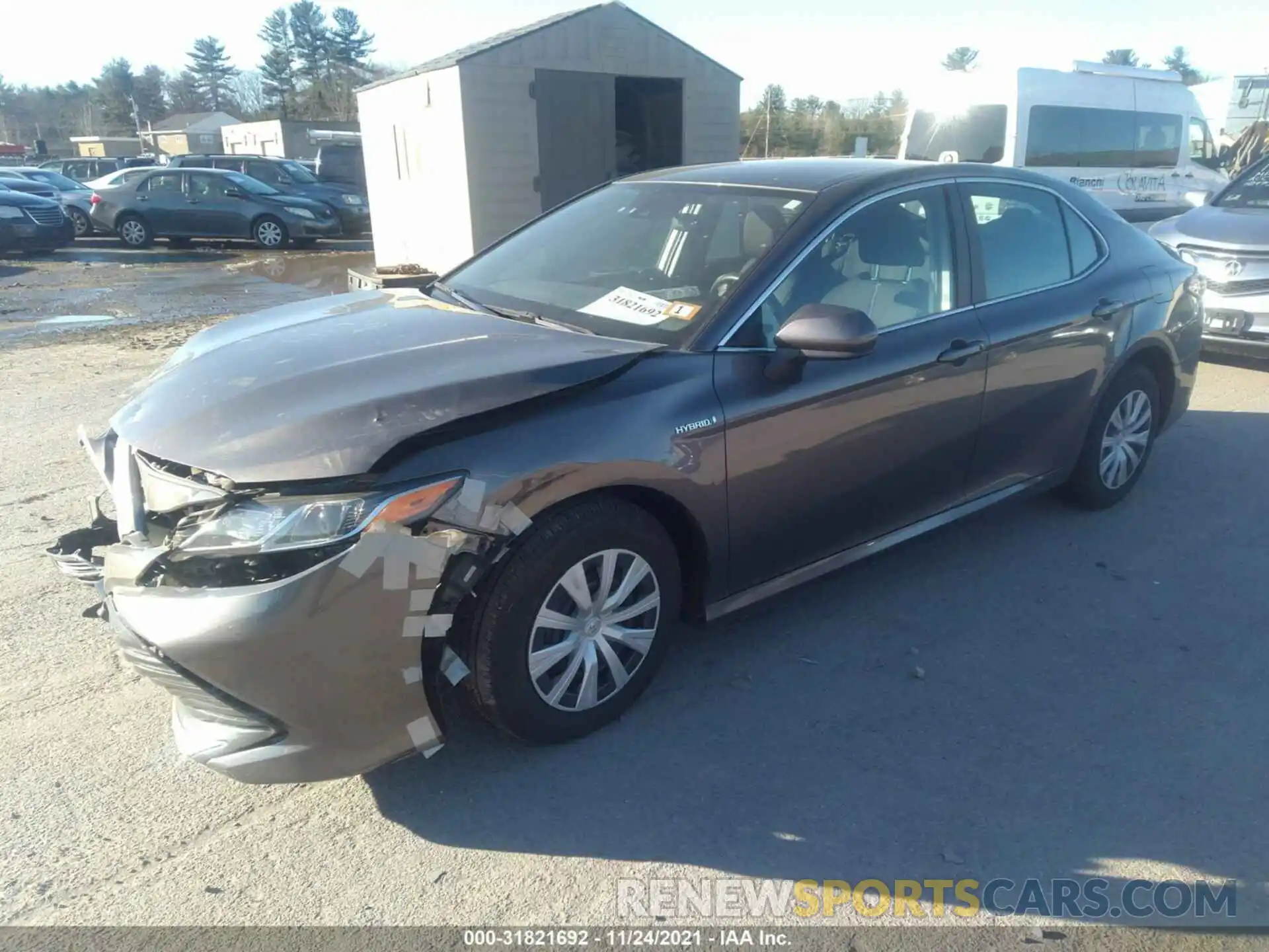 2 Photograph of a damaged car 4T1C31AK4LU533231 TOYOTA CAMRY 2020