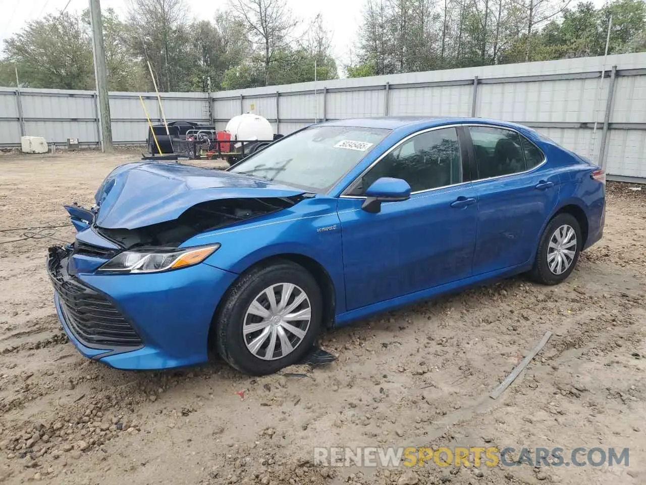 1 Photograph of a damaged car 4T1C31AK5LU011126 TOYOTA CAMRY 2020
