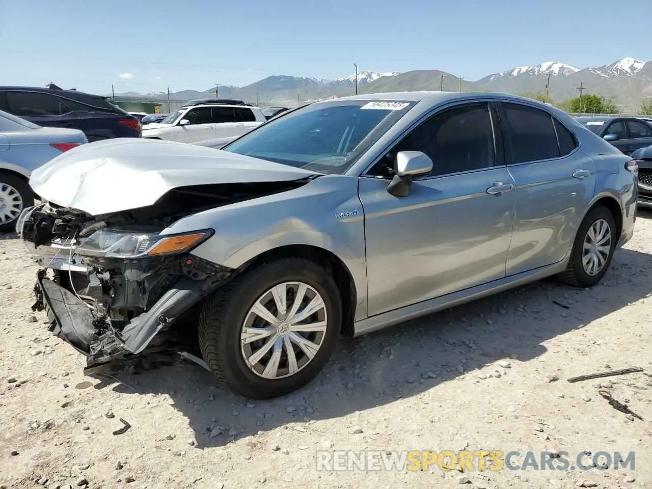 1 Photograph of a damaged car 4T1C31AK5LU013362 TOYOTA CAMRY 2020