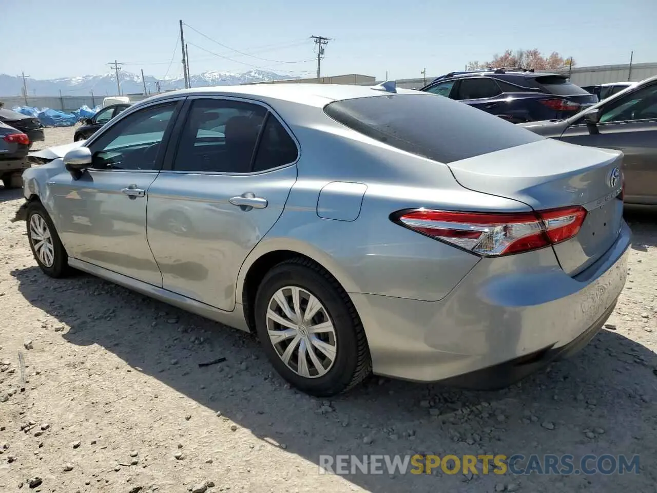 2 Photograph of a damaged car 4T1C31AK5LU013362 TOYOTA CAMRY 2020