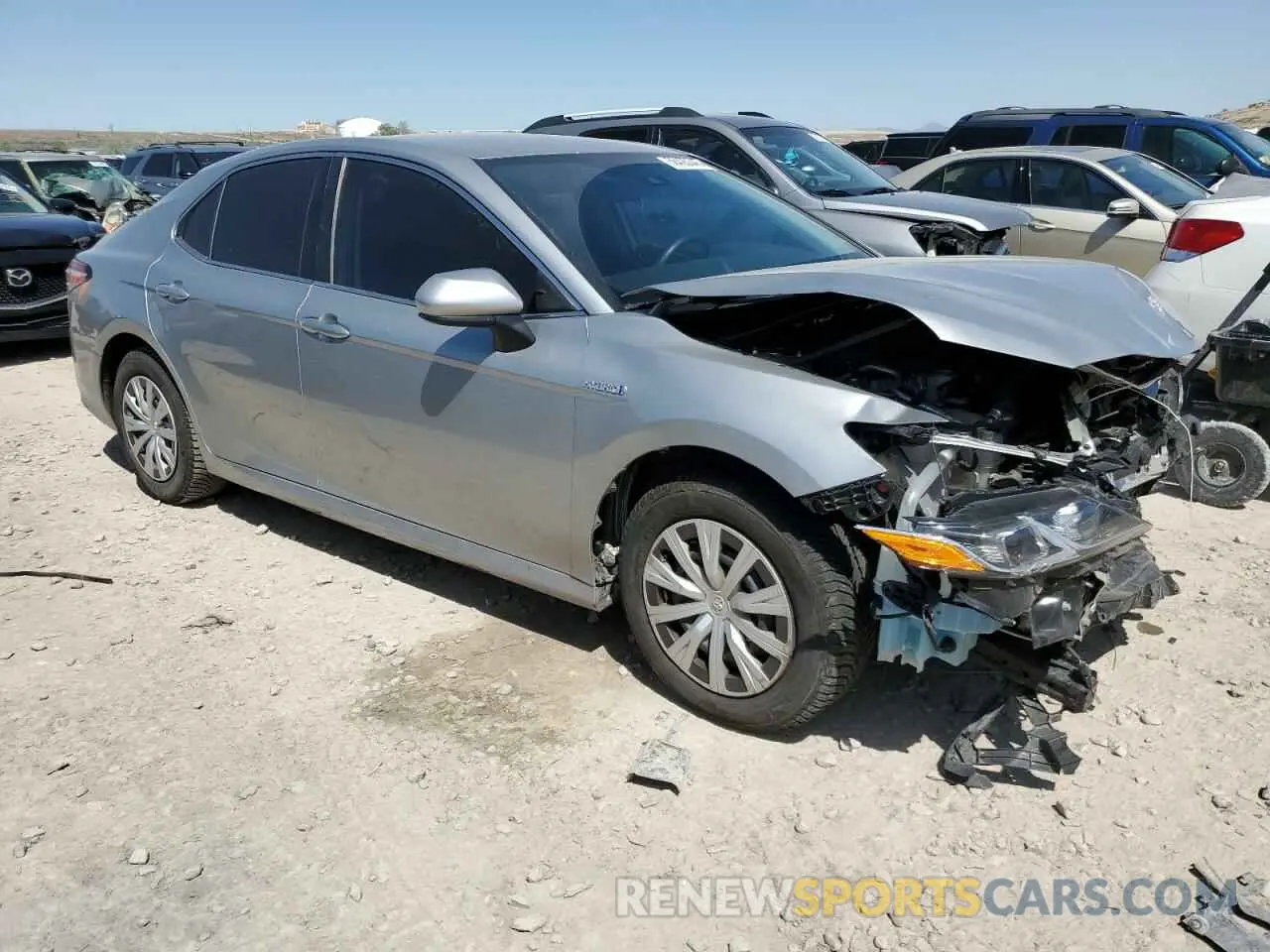 4 Photograph of a damaged car 4T1C31AK5LU013362 TOYOTA CAMRY 2020