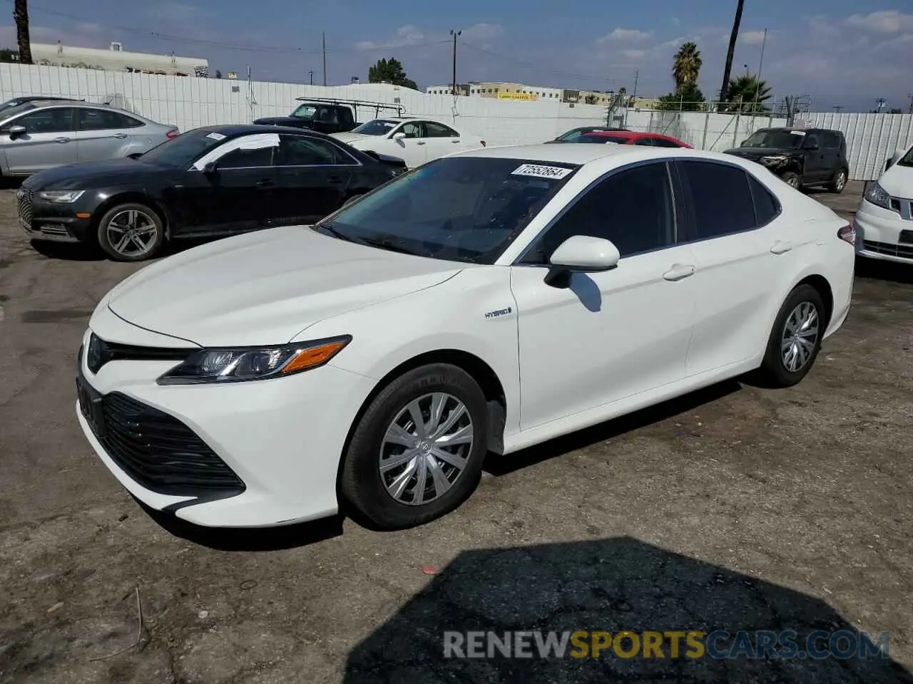 1 Photograph of a damaged car 4T1C31AK5LU528782 TOYOTA CAMRY 2020