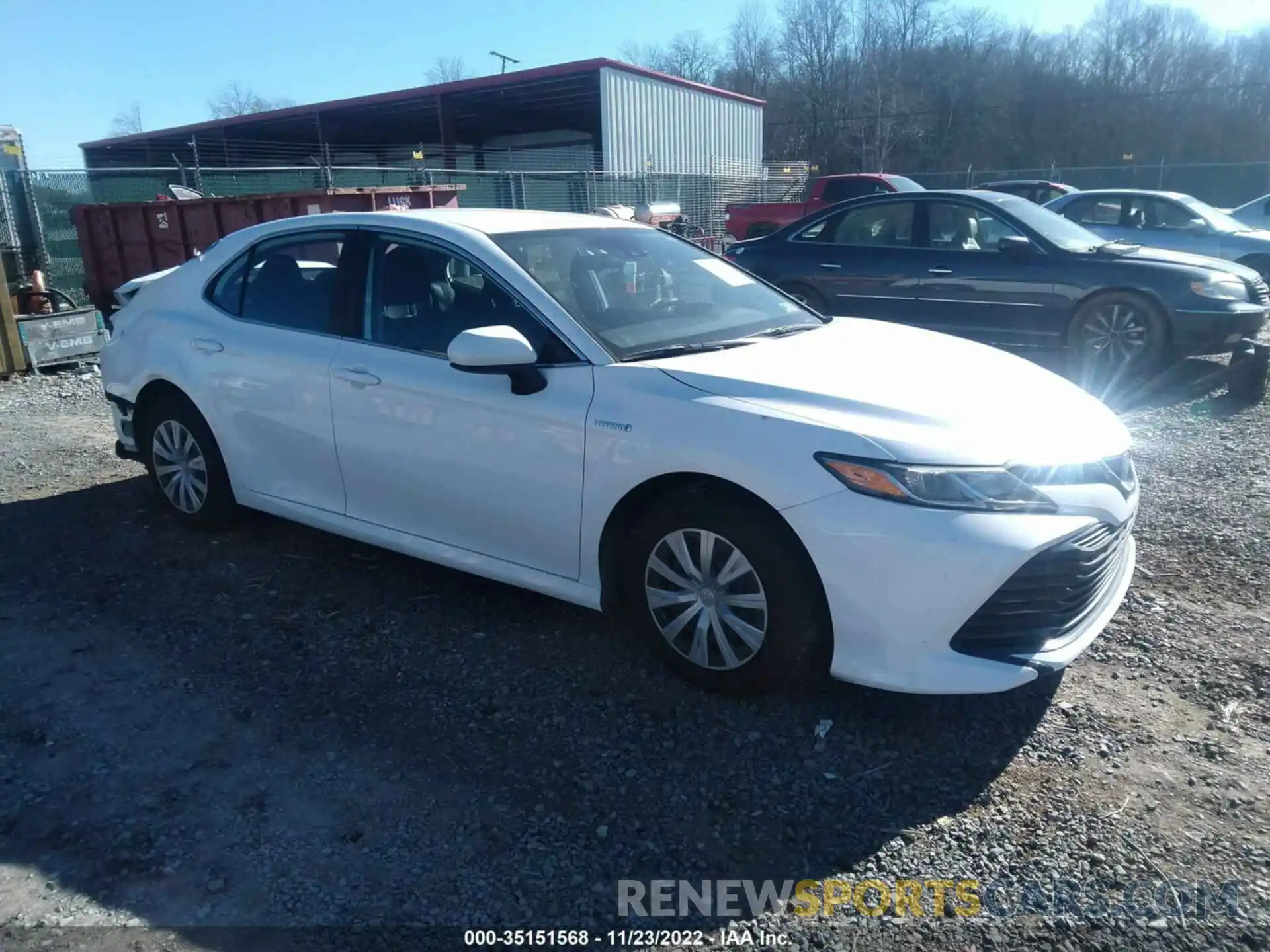 1 Photograph of a damaged car 4T1C31AK5LU529852 TOYOTA CAMRY 2020