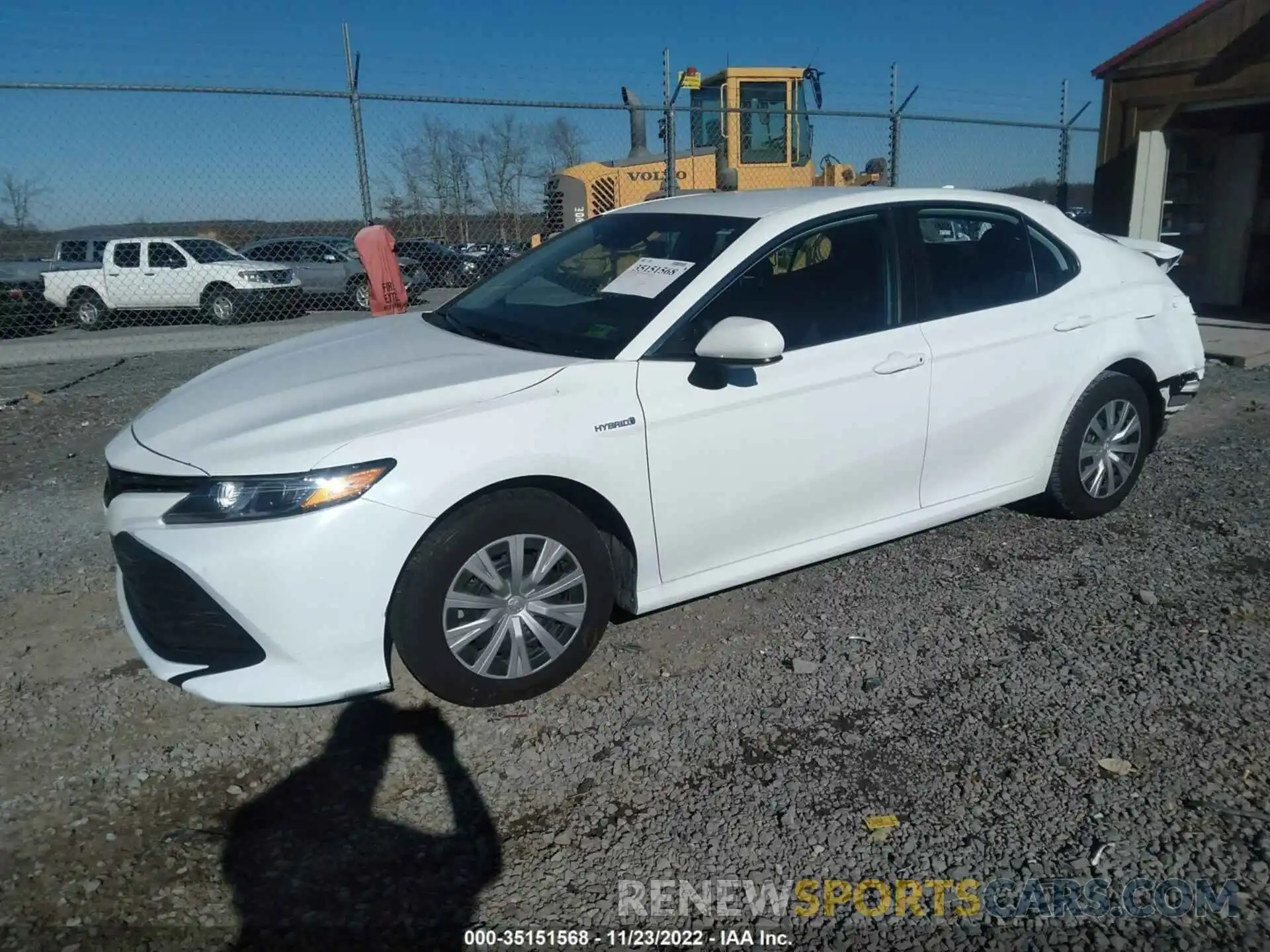 2 Photograph of a damaged car 4T1C31AK5LU529852 TOYOTA CAMRY 2020