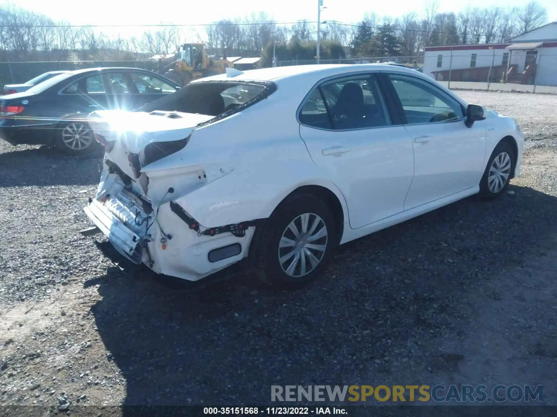 4 Photograph of a damaged car 4T1C31AK5LU529852 TOYOTA CAMRY 2020