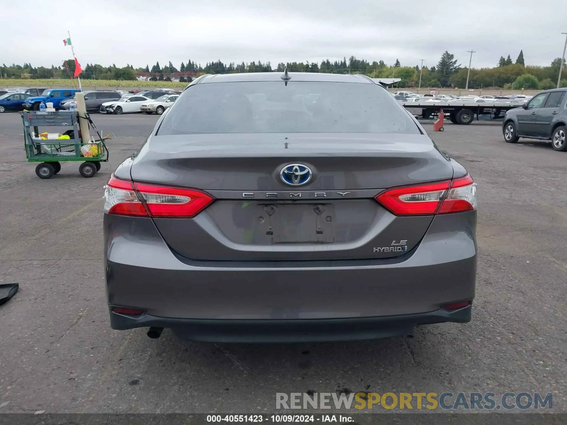 16 Photograph of a damaged car 4T1C31AK5LU535800 TOYOTA CAMRY 2020