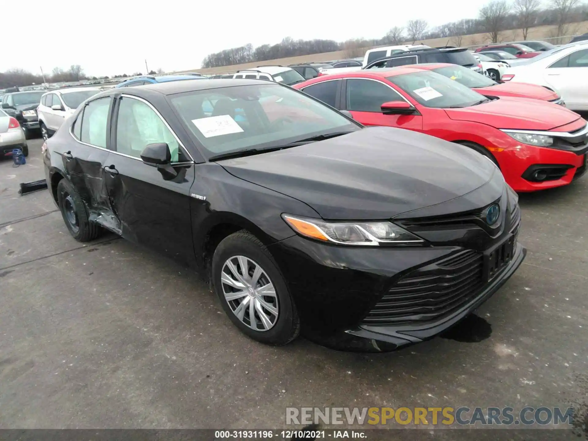 1 Photograph of a damaged car 4T1C31AK5LU535831 TOYOTA CAMRY 2020