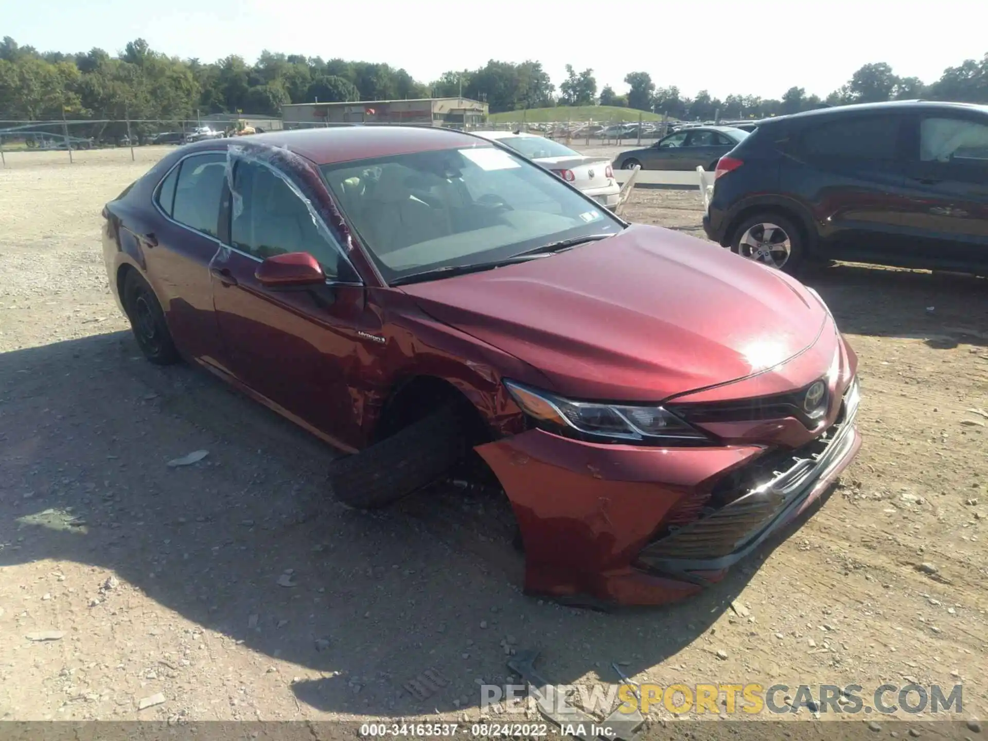 6 Photograph of a damaged car 4T1C31AK5LU536820 TOYOTA CAMRY 2020