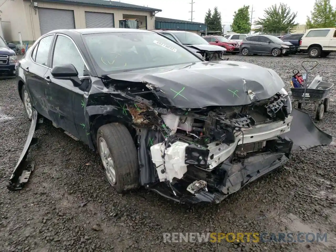 1 Photograph of a damaged car 4T1C31AK6LU014858 TOYOTA CAMRY 2020