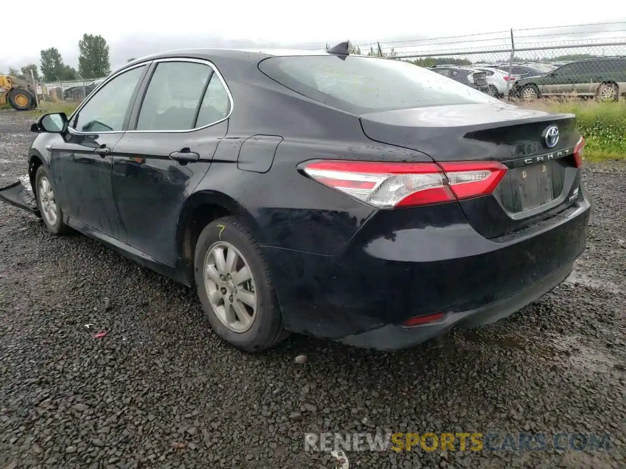 3 Photograph of a damaged car 4T1C31AK6LU014858 TOYOTA CAMRY 2020