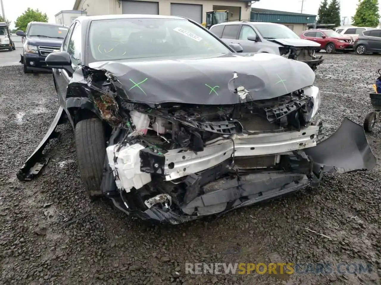 9 Photograph of a damaged car 4T1C31AK6LU014858 TOYOTA CAMRY 2020