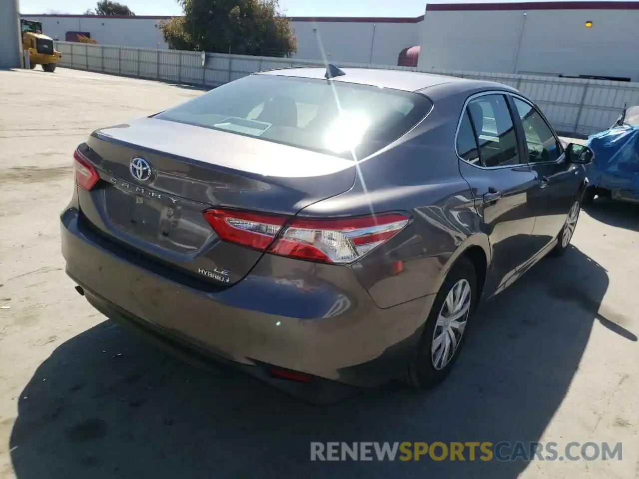 4 Photograph of a damaged car 4T1C31AK6LU018537 TOYOTA CAMRY 2020