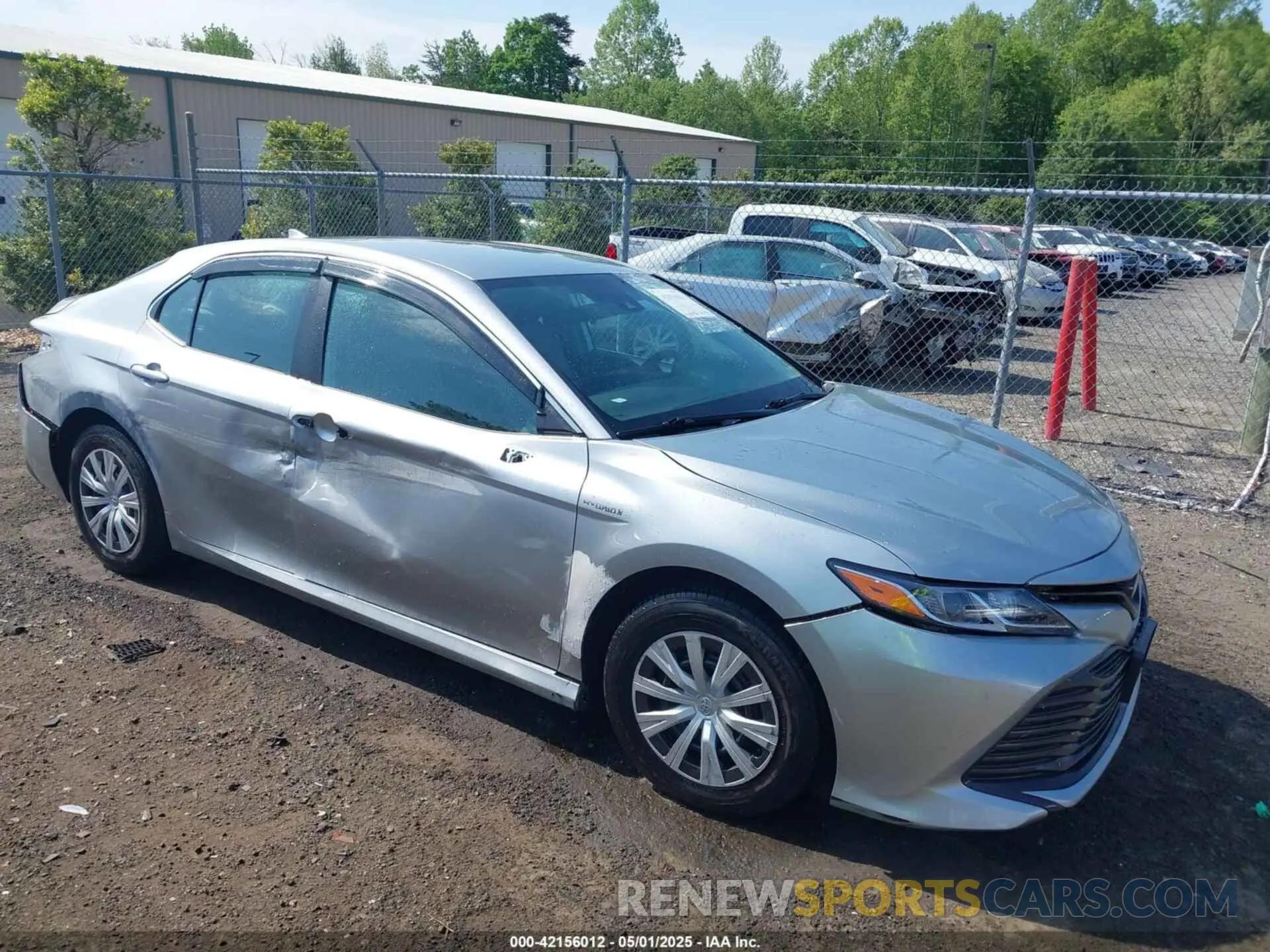 1 Photograph of a damaged car 4T1C31AK6LU523123 TOYOTA CAMRY 2020