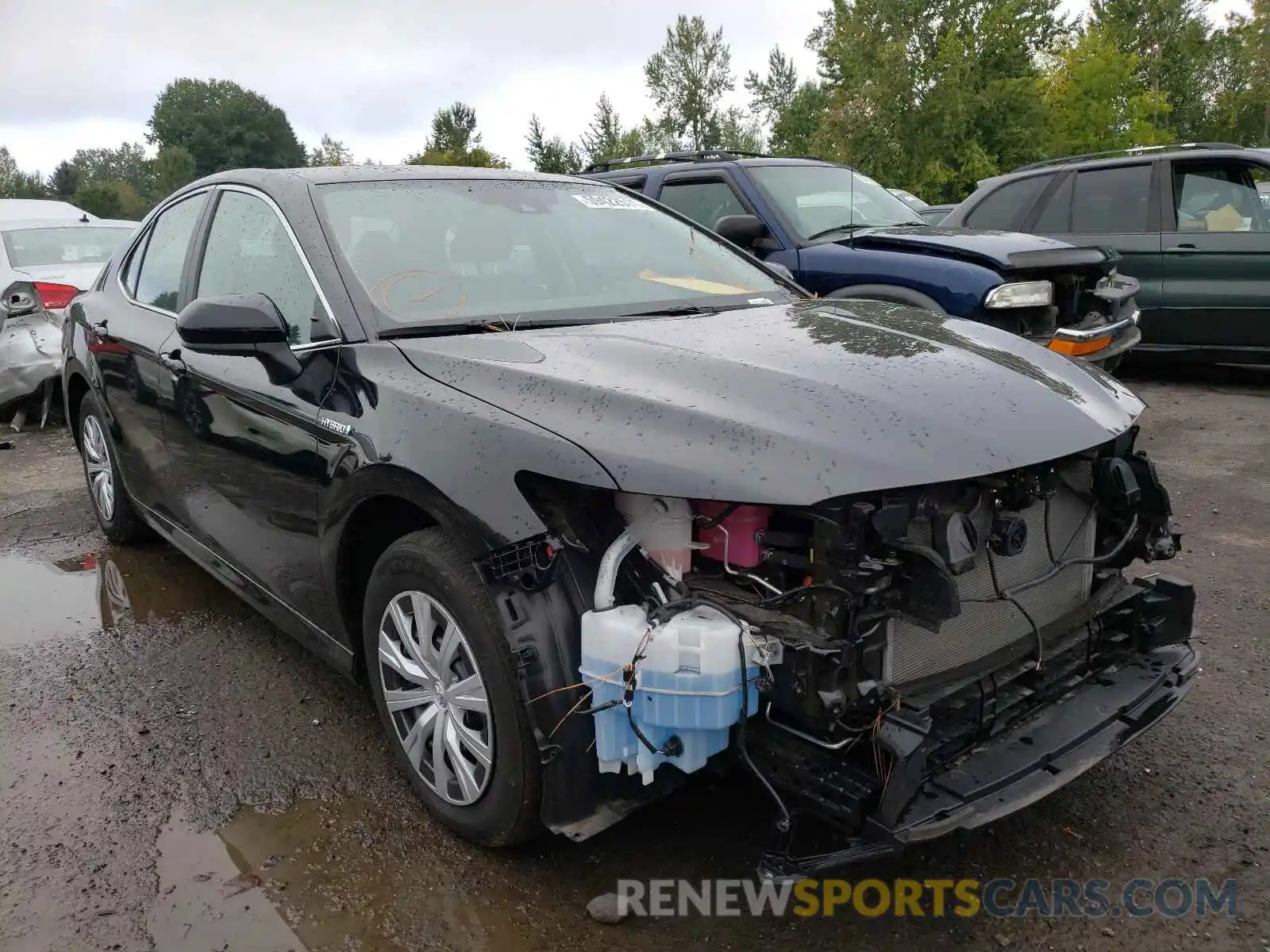 1 Photograph of a damaged car 4T1C31AK6LU529293 TOYOTA CAMRY 2020