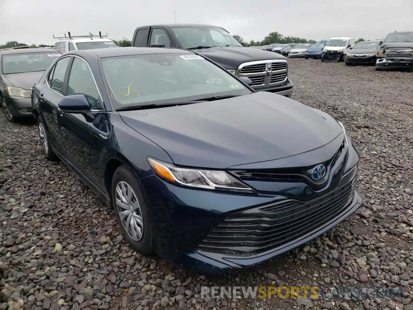 1 Photograph of a damaged car 4T1C31AK6LU543033 TOYOTA CAMRY 2020