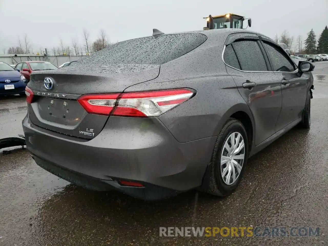 4 Photograph of a damaged car 4T1C31AK7LU009667 TOYOTA CAMRY 2020