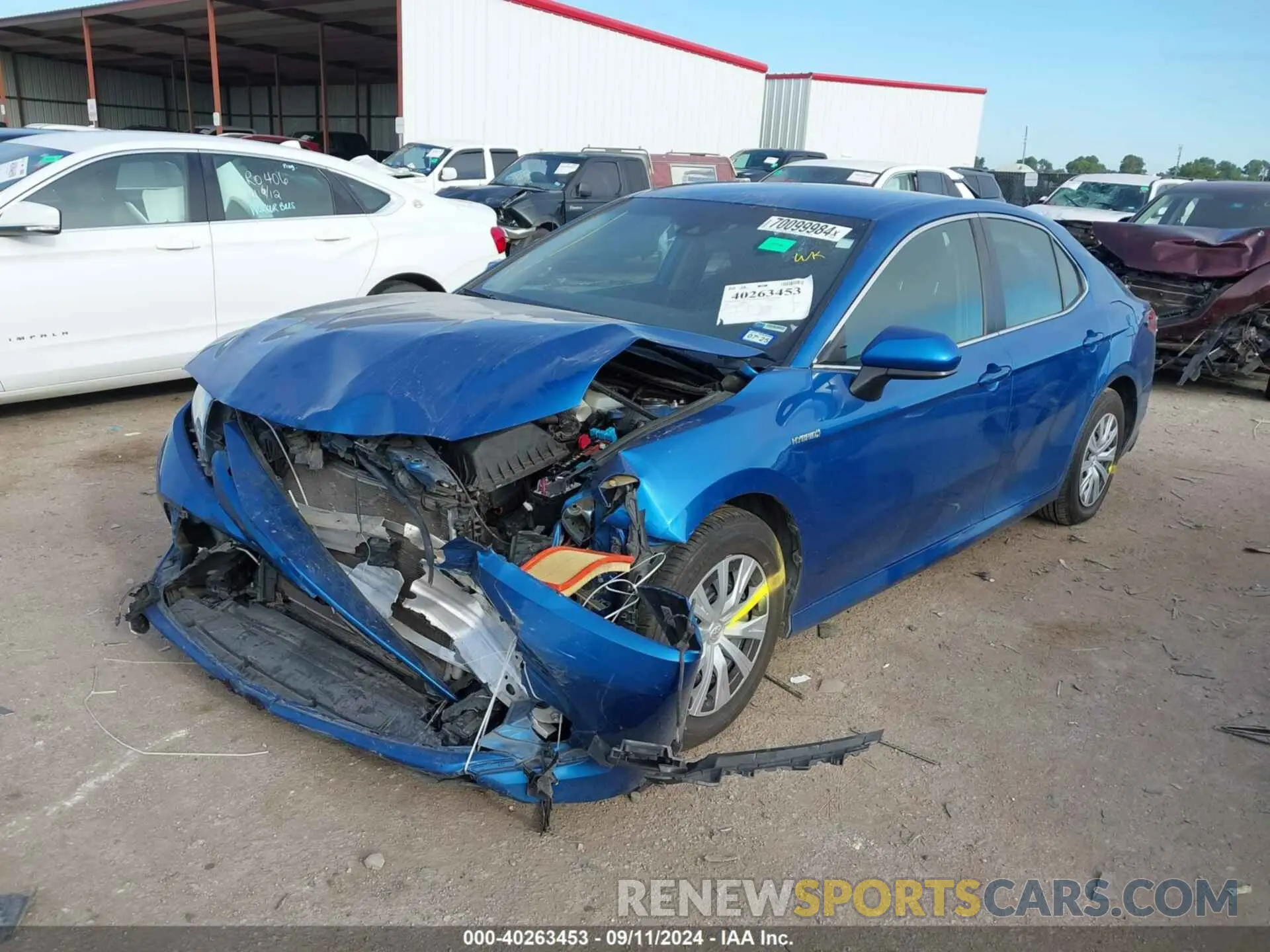2 Photograph of a damaged car 4T1C31AK7LU012522 TOYOTA CAMRY 2020