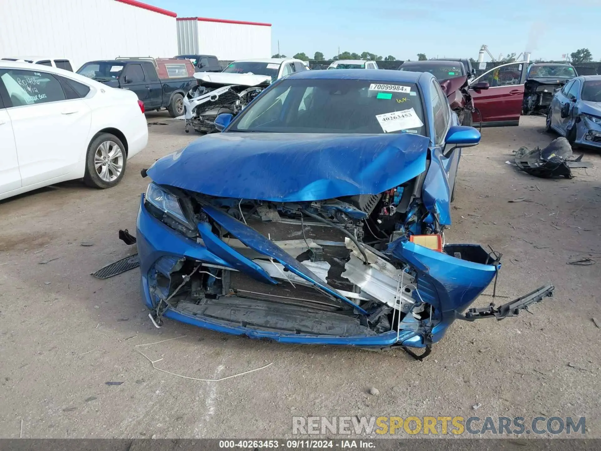 6 Photograph of a damaged car 4T1C31AK7LU012522 TOYOTA CAMRY 2020