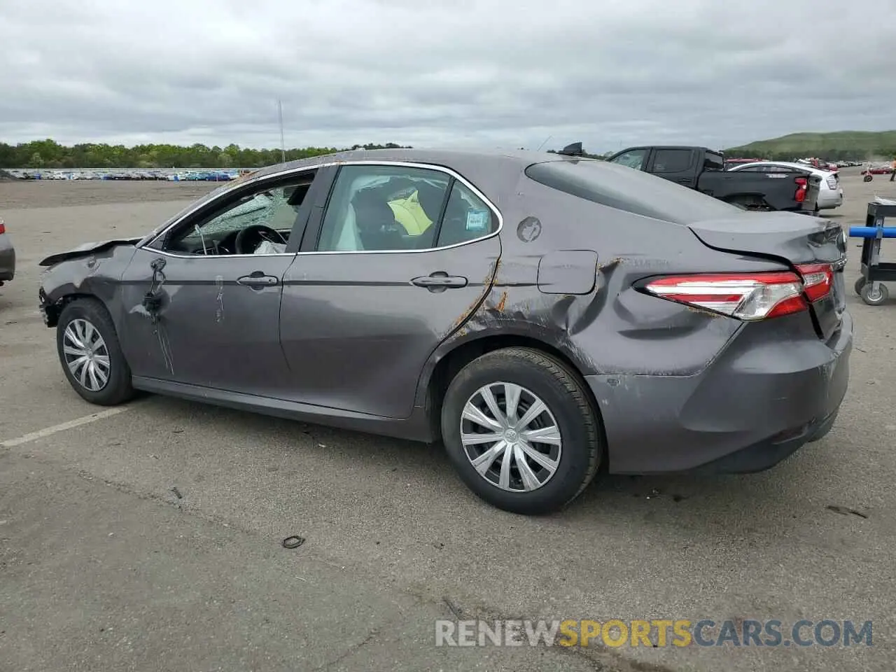 2 Photograph of a damaged car 4T1C31AK7LU013296 TOYOTA CAMRY 2020