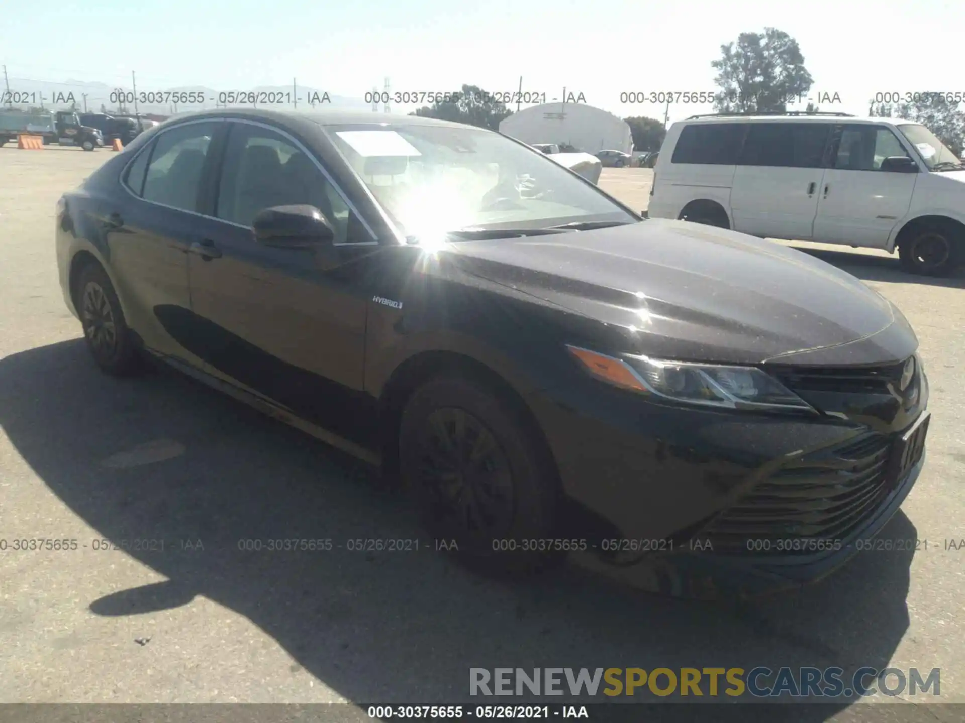 1 Photograph of a damaged car 4T1C31AK7LU519324 TOYOTA CAMRY 2020