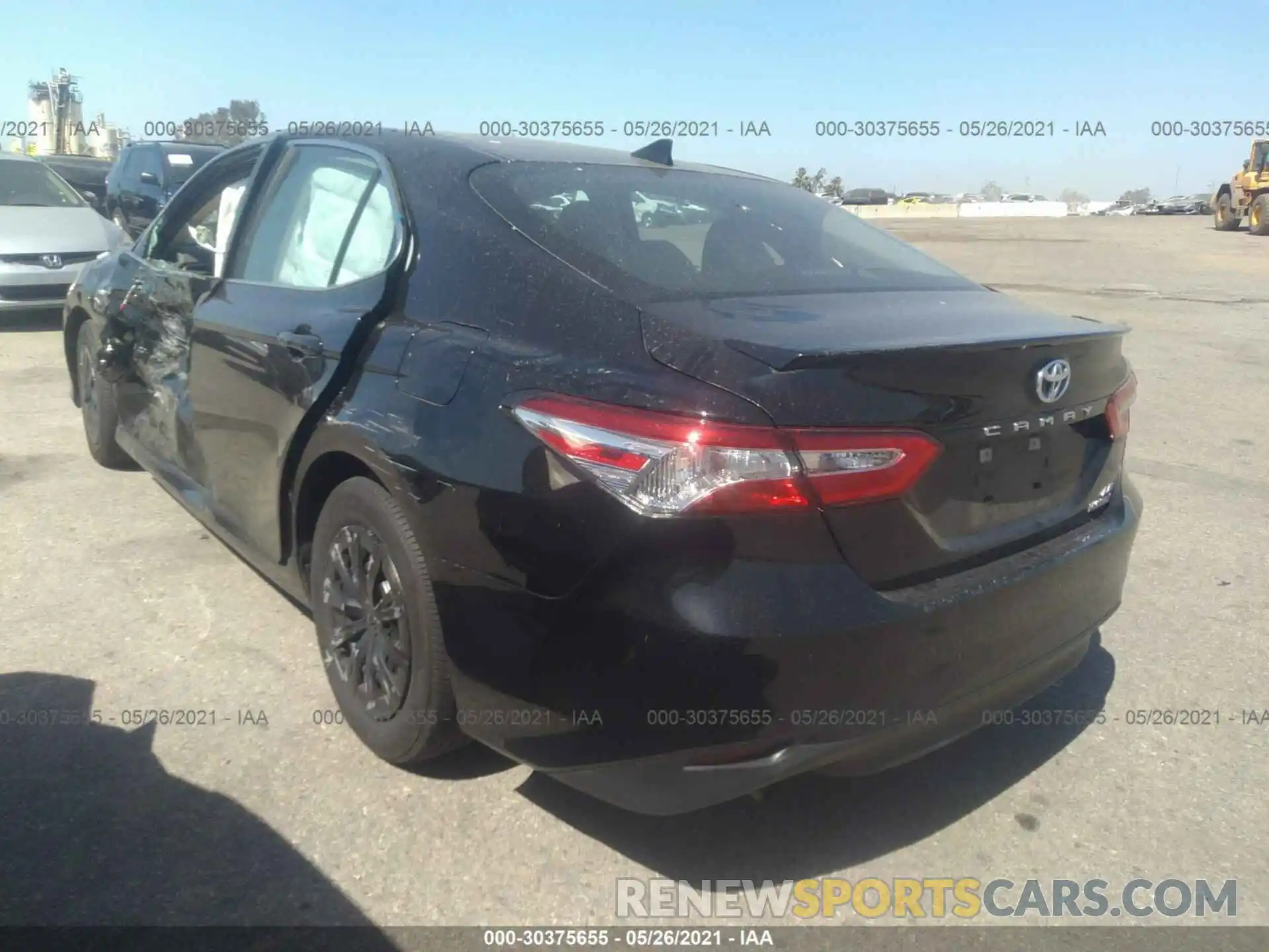 3 Photograph of a damaged car 4T1C31AK7LU519324 TOYOTA CAMRY 2020