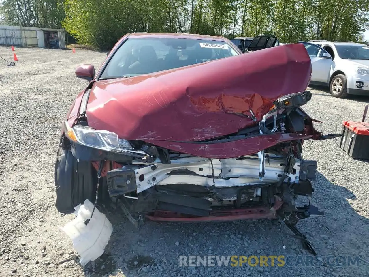5 Photograph of a damaged car 4T1C31AK7LU528802 TOYOTA CAMRY 2020