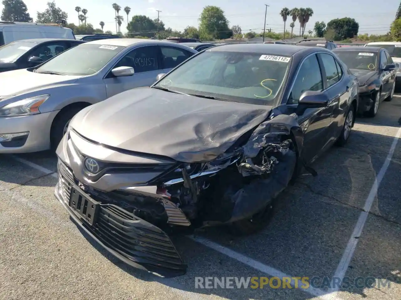 2 Photograph of a damaged car 4T1C31AK7LU538066 TOYOTA CAMRY 2020