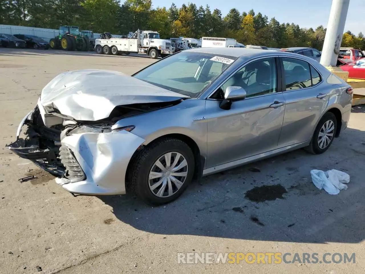 1 Photograph of a damaged car 4T1C31AK7LU538276 TOYOTA CAMRY 2020