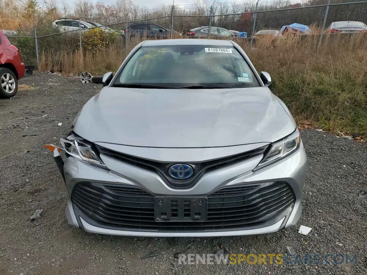 5 Photograph of a damaged car 4T1C31AK7LU542215 TOYOTA CAMRY 2020