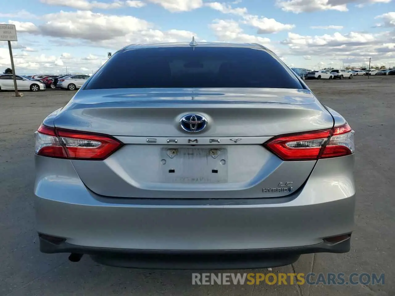 6 Photograph of a damaged car 4T1C31AK8LU011508 TOYOTA CAMRY 2020