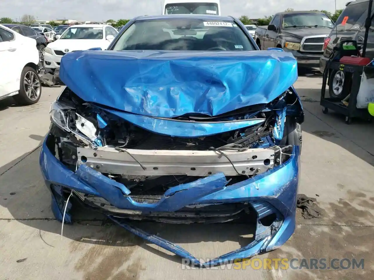 7 Photograph of a damaged car 4T1C31AK8LU018264 TOYOTA CAMRY 2020