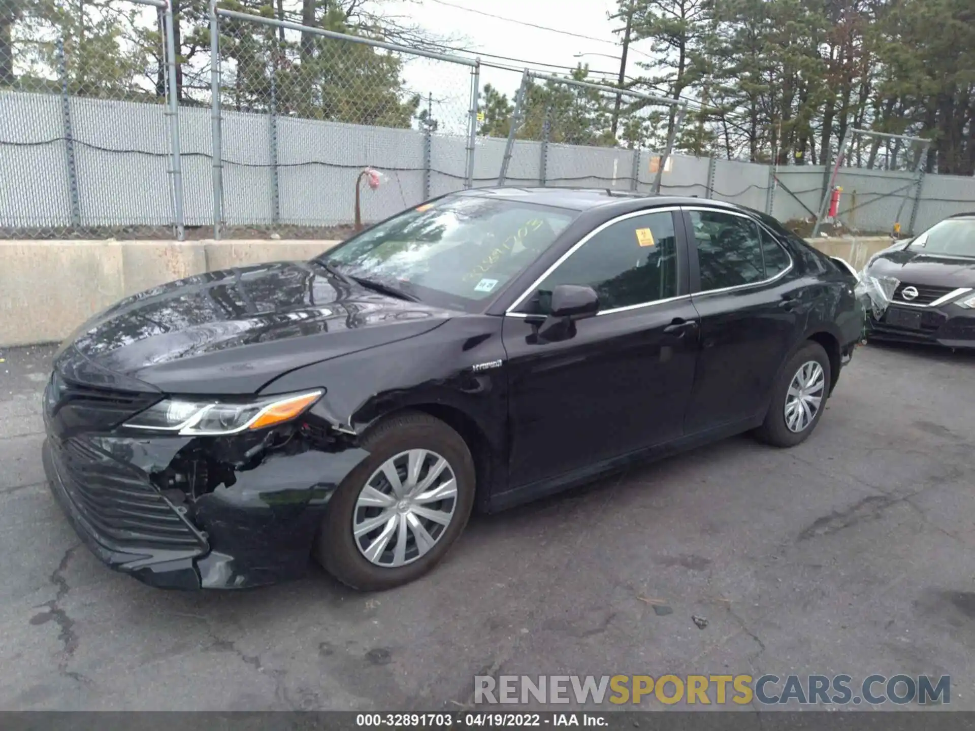 2 Photograph of a damaged car 4T1C31AK8LU532048 TOYOTA CAMRY 2020