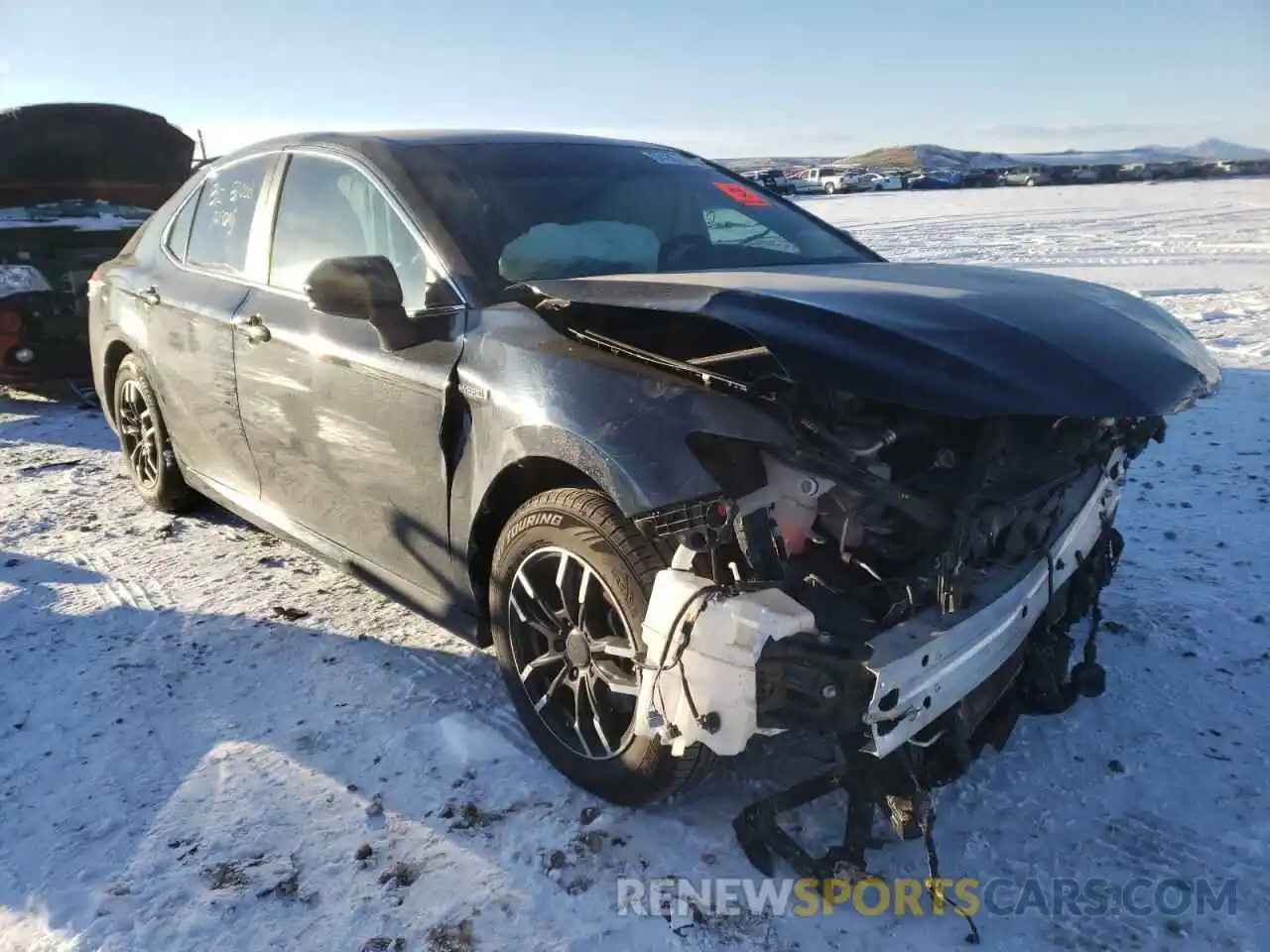 1 Photograph of a damaged car 4T1C31AK8LU541848 TOYOTA CAMRY 2020