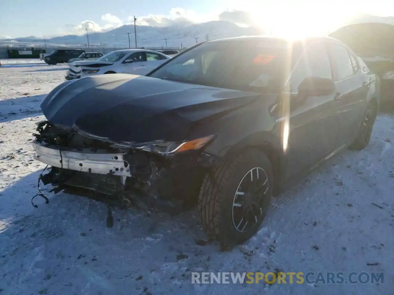 2 Photograph of a damaged car 4T1C31AK8LU541848 TOYOTA CAMRY 2020