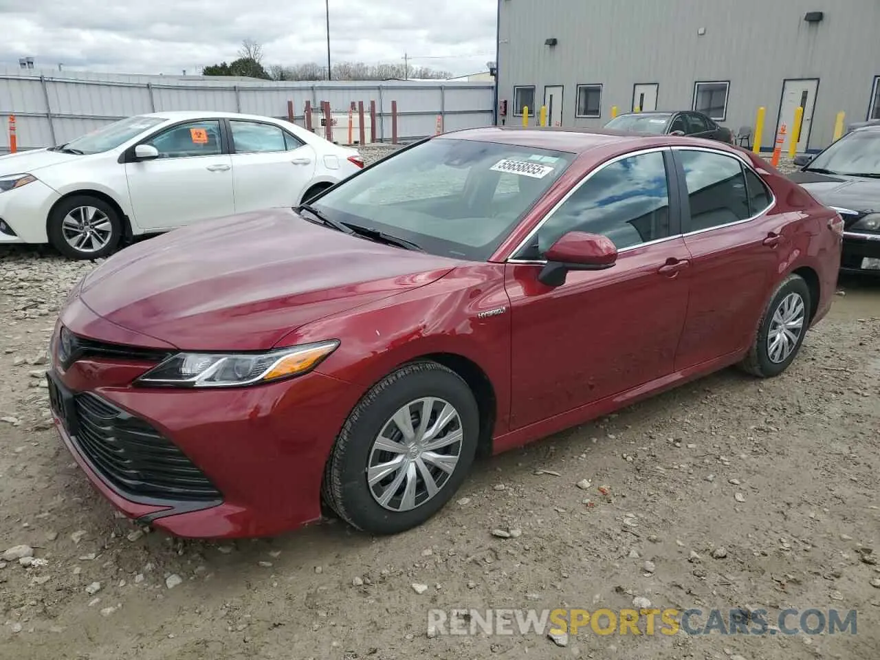 1 Photograph of a damaged car 4T1C31AK8LU545625 TOYOTA CAMRY 2020